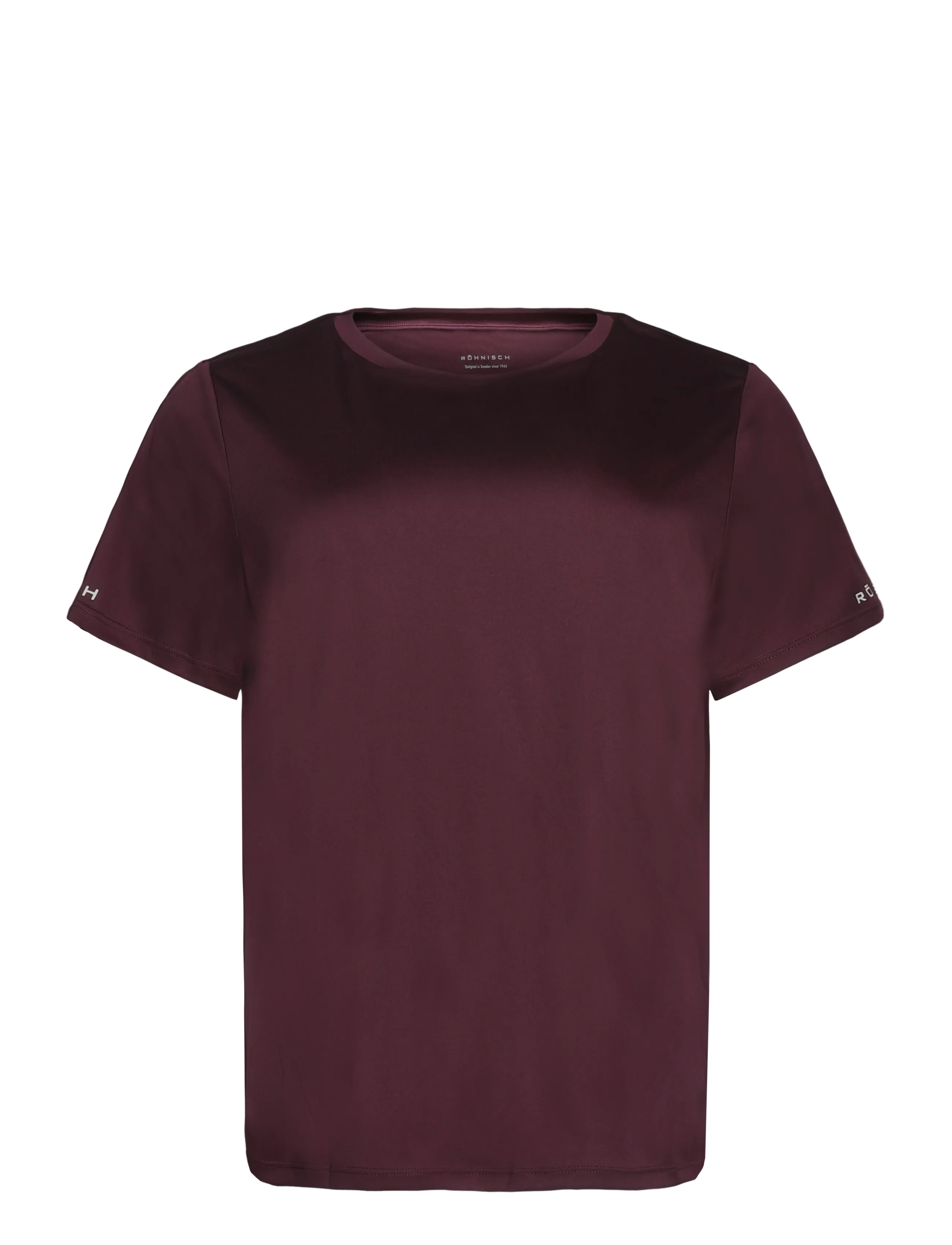 Röhnisch Team Logo Tee - Alussärgid - WINETASTING / burgundy