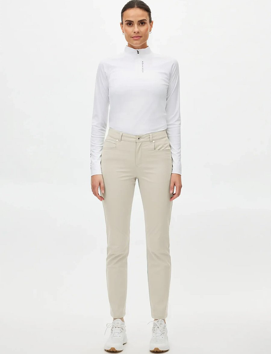 Röhnisch - Chie Comfort Pants 30 - golfbukser - oatmeal - 0