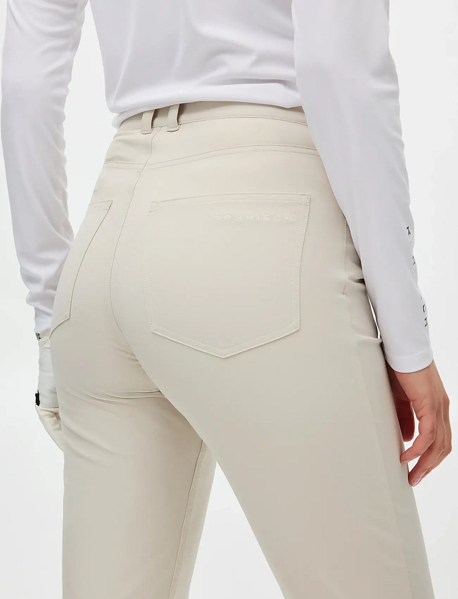 Röhnisch - Chie Comfort Pants 30 - golfbukser - oatmeal - 2