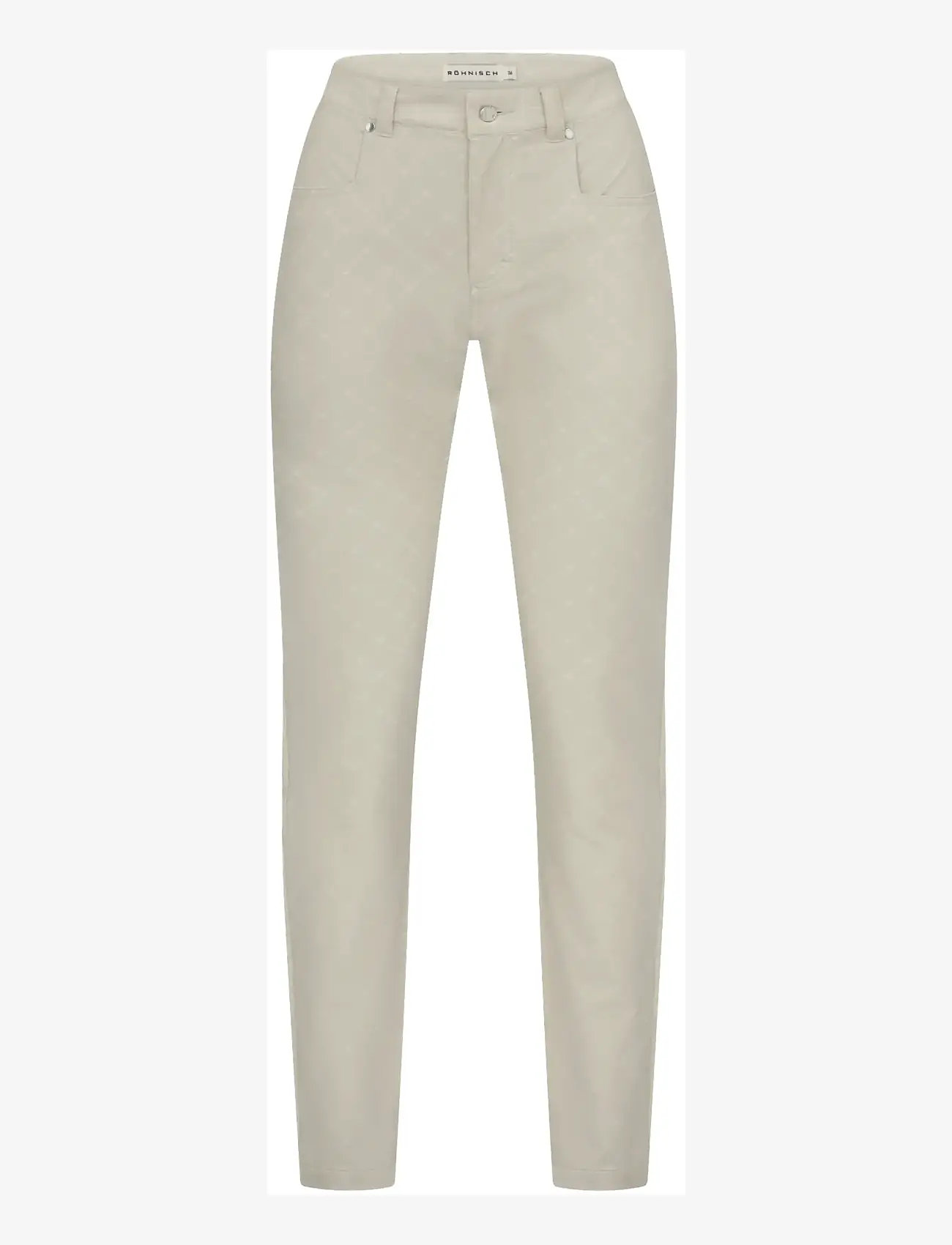 Röhnisch - Chie Comfort Pants 32 - golfhosen - micro r check oat - 1