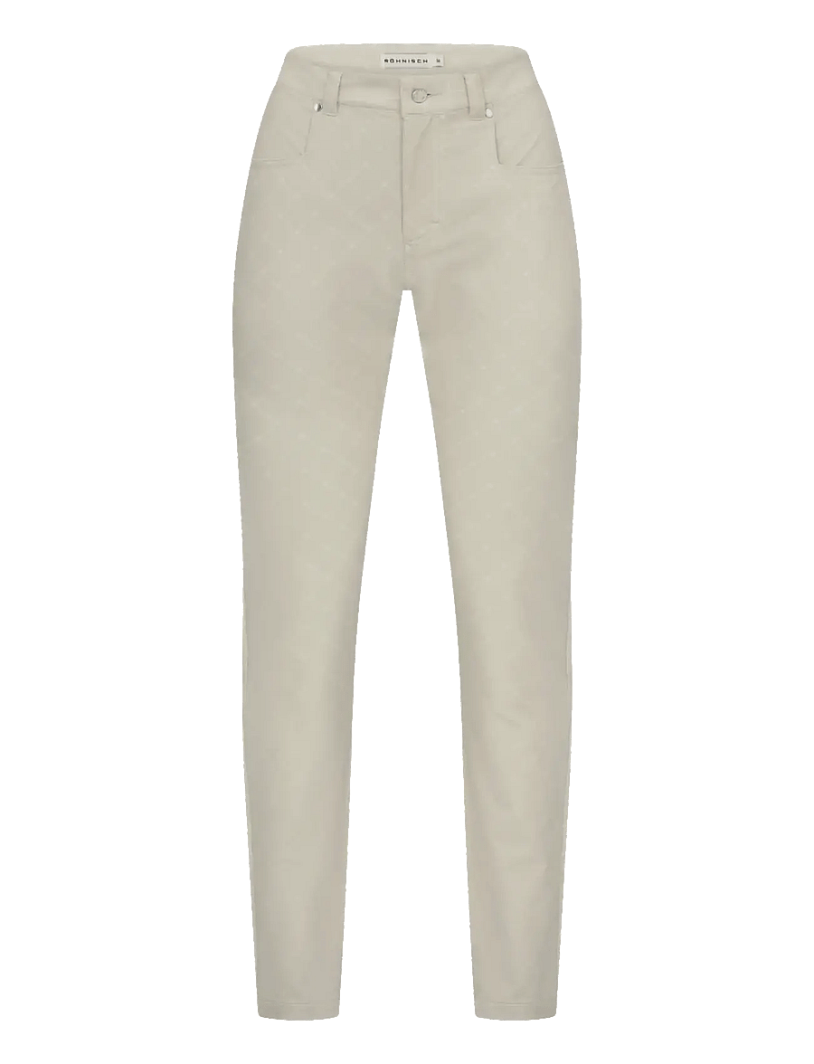 Röhnisch - Chie Comfort Pants 32 - golfhosen - micro r check oat - 1