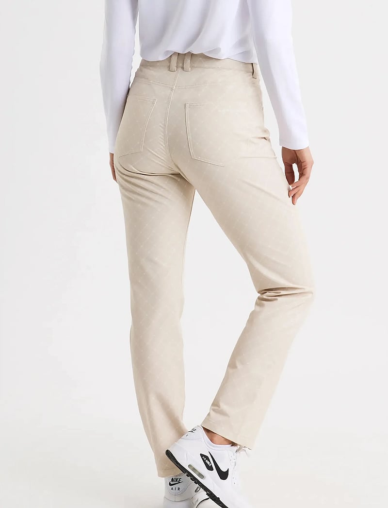 Röhnisch - Chie Comfort Pants 32 - golfhosen - micro r check oat - 2