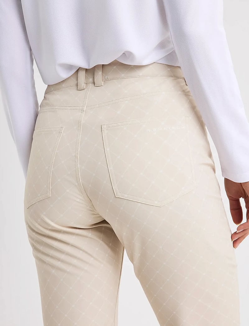 Röhnisch - Chie Comfort Pants 32 - golfhosen - micro r check oat - 3