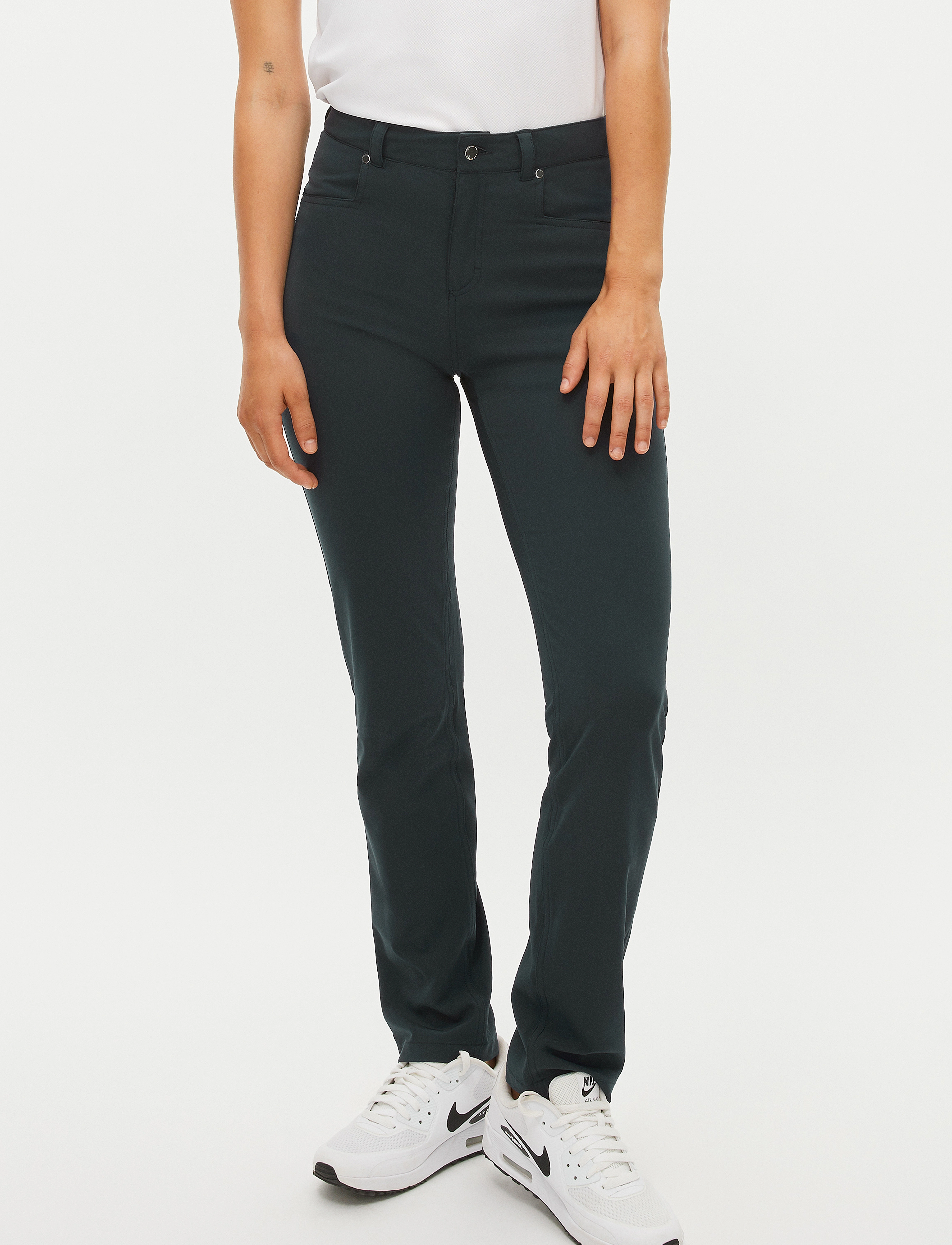 Röhnisch Chie Comfort Capri, Kvinder, Komfort Capri Bukser, Sort, Str: 40