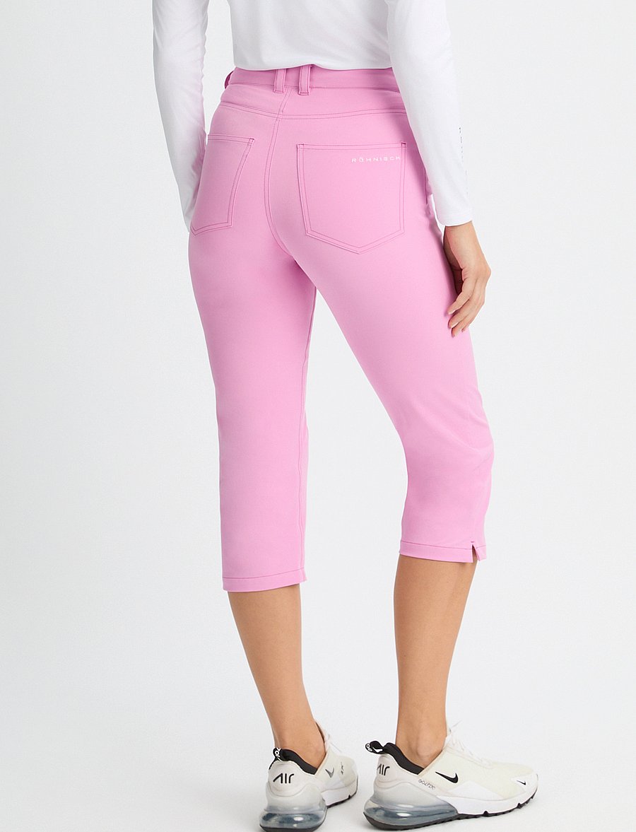 Röhnisch - Chie Comfort Capri - golfbukser - fuchsia pink - 3