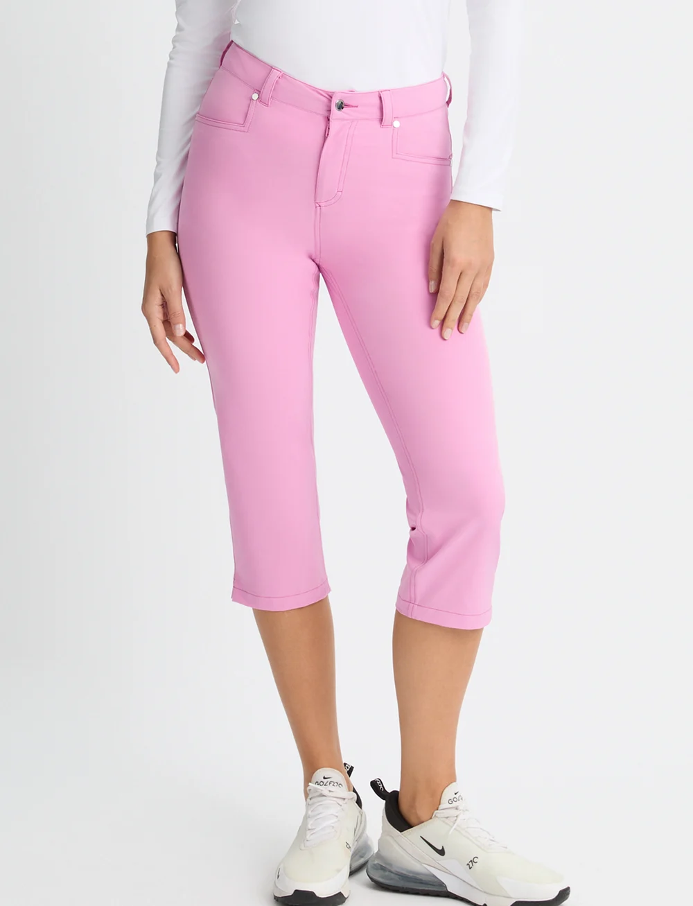 Röhnisch - Chie Comfort Capri - golfipüksid - fuchsia pink - 4