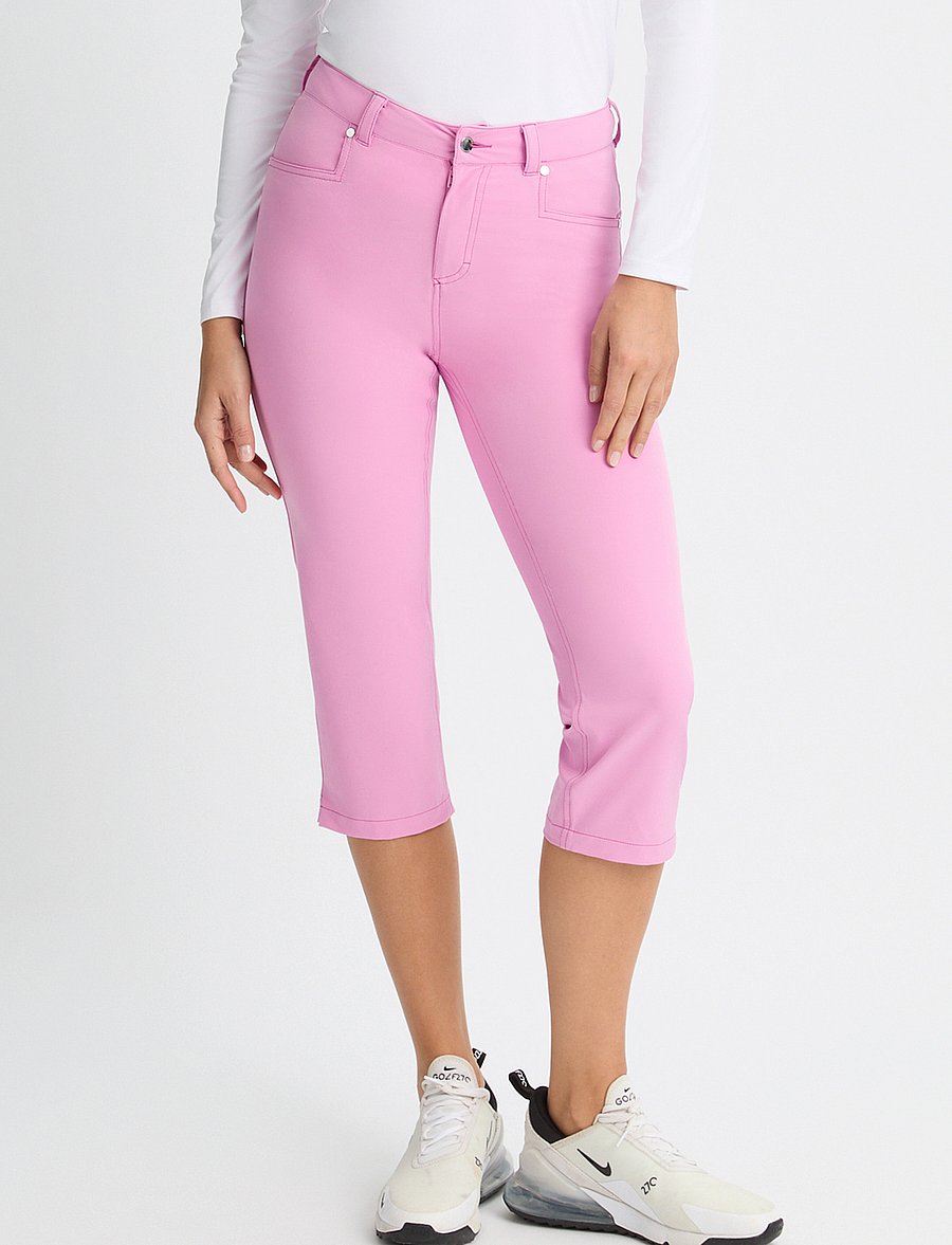 Röhnisch - Chie Comfort Capri - golfbukser - fuchsia pink - 4