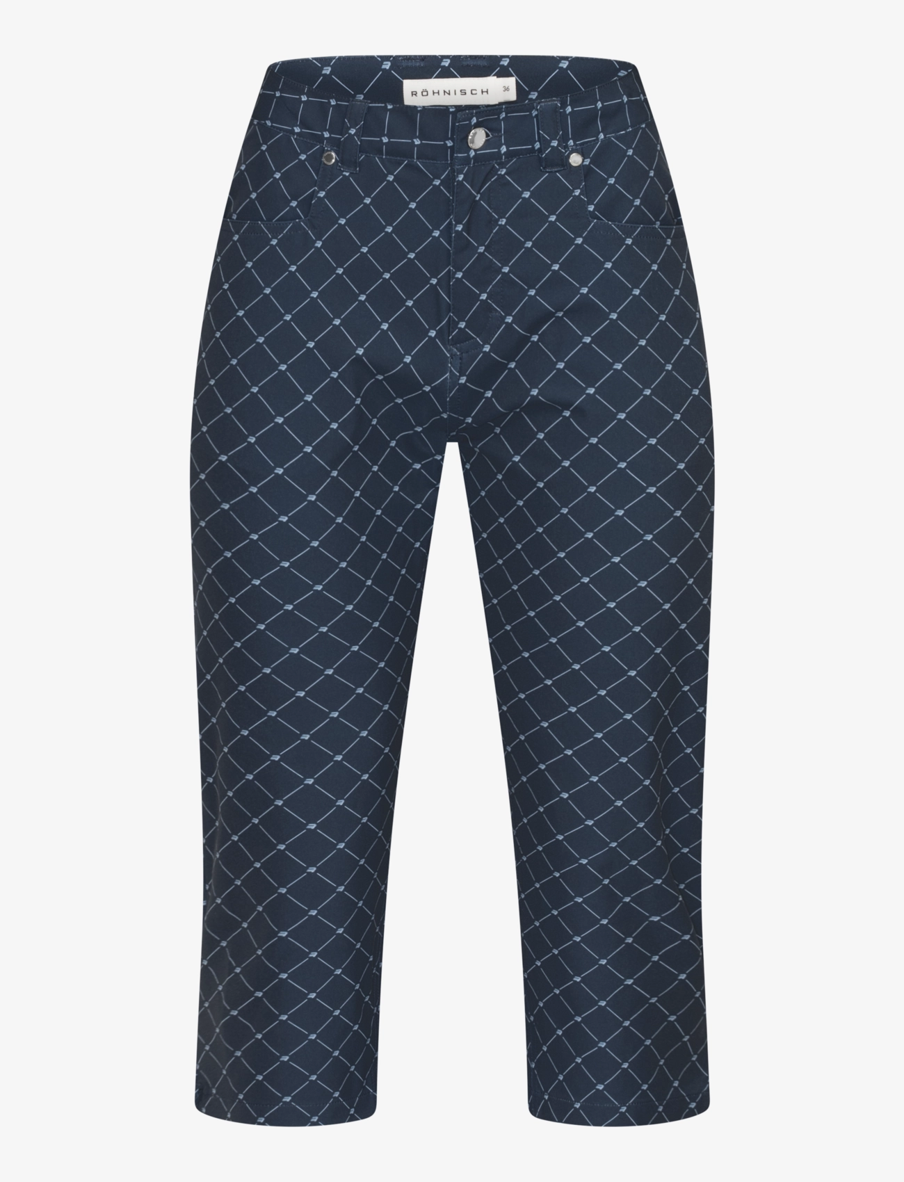 MICRO R CHECK NAVY