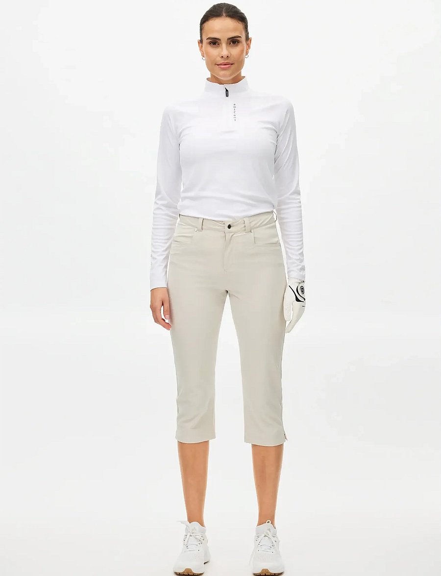 Röhnisch - Chie Comfort Capri - golfbroeken - oatmeal - 0