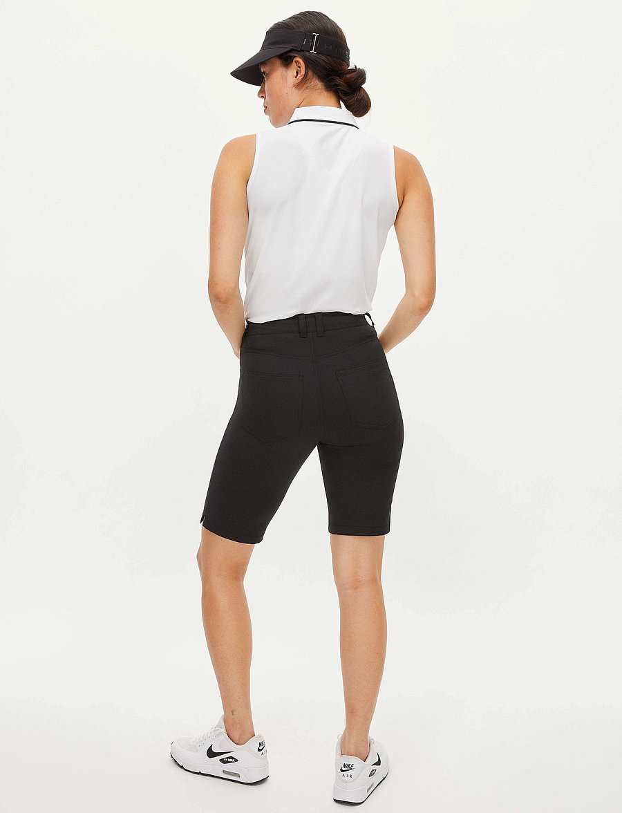 Röhnisch - Chie Comfort Bermuda - lühikesed golfiipüksid - black - 2