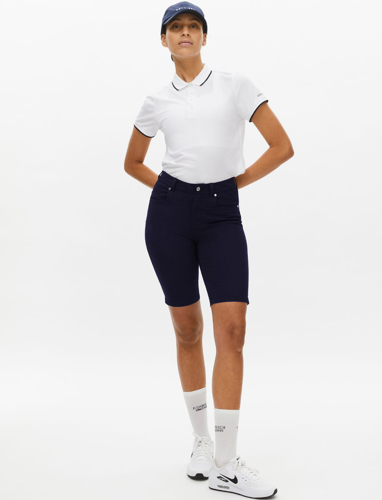 Röhnisch - Chie Comfort Bermuda - golf-shorts - navy - 0