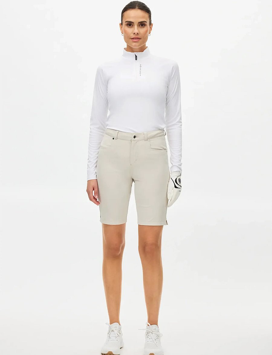 Röhnisch - Chie Comfort Bermuda - golf-shorts - oatmeal - 0