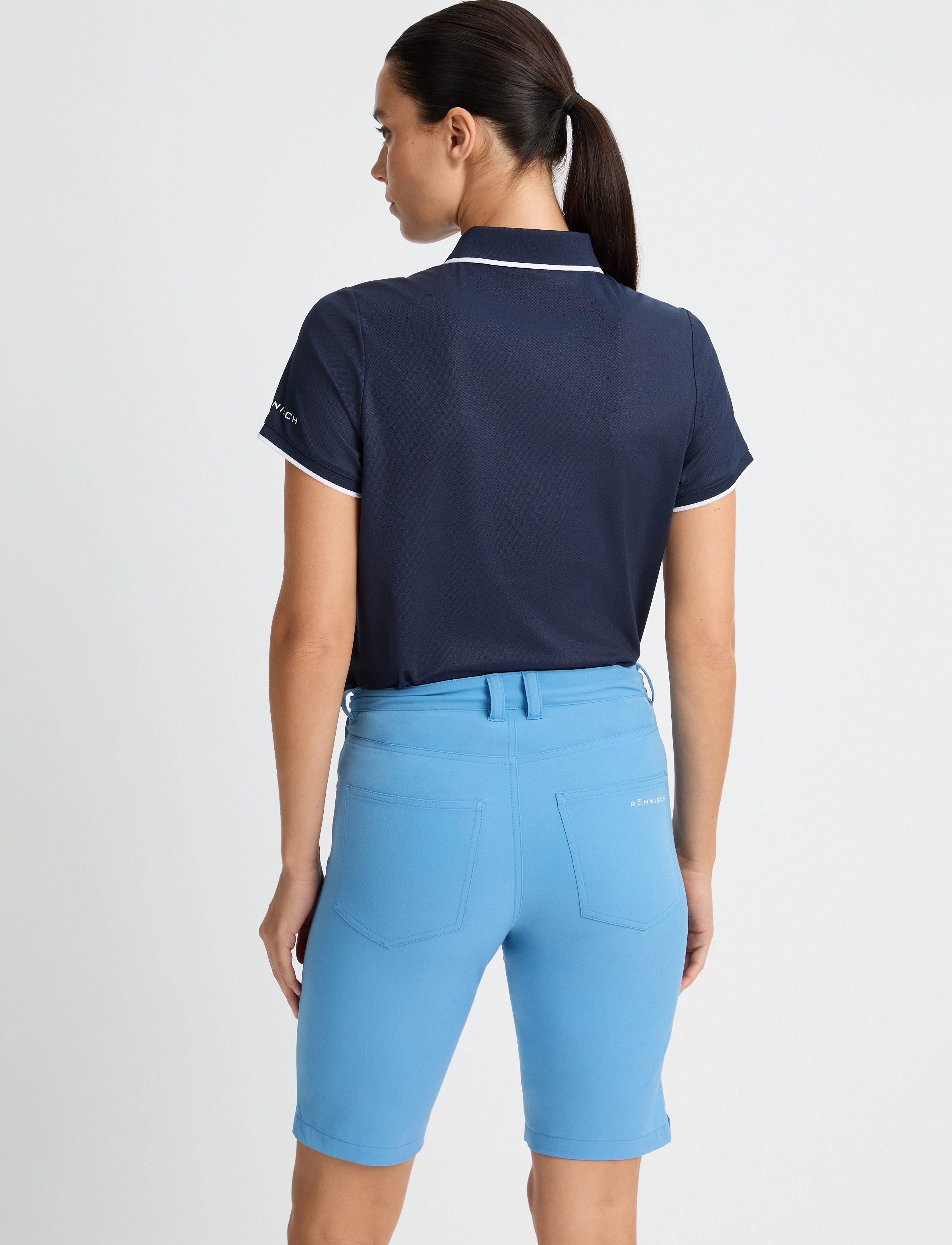 Röhnisch - Chie Comfort Bermuda - golf shorts - pacific coast - 2