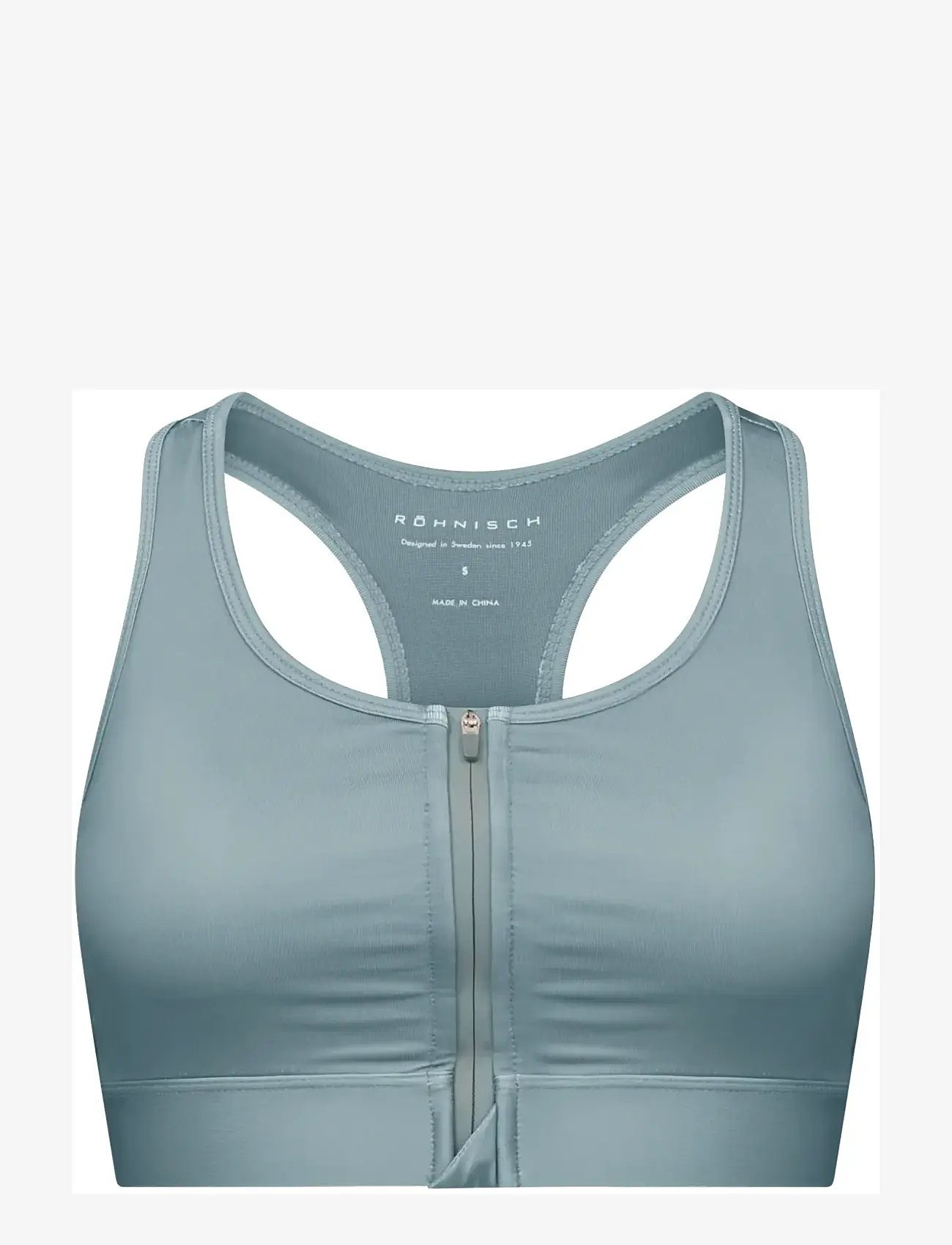Röhnisch - Essential Zip Sportsbra - kõrge toestus - stormy sea - 1