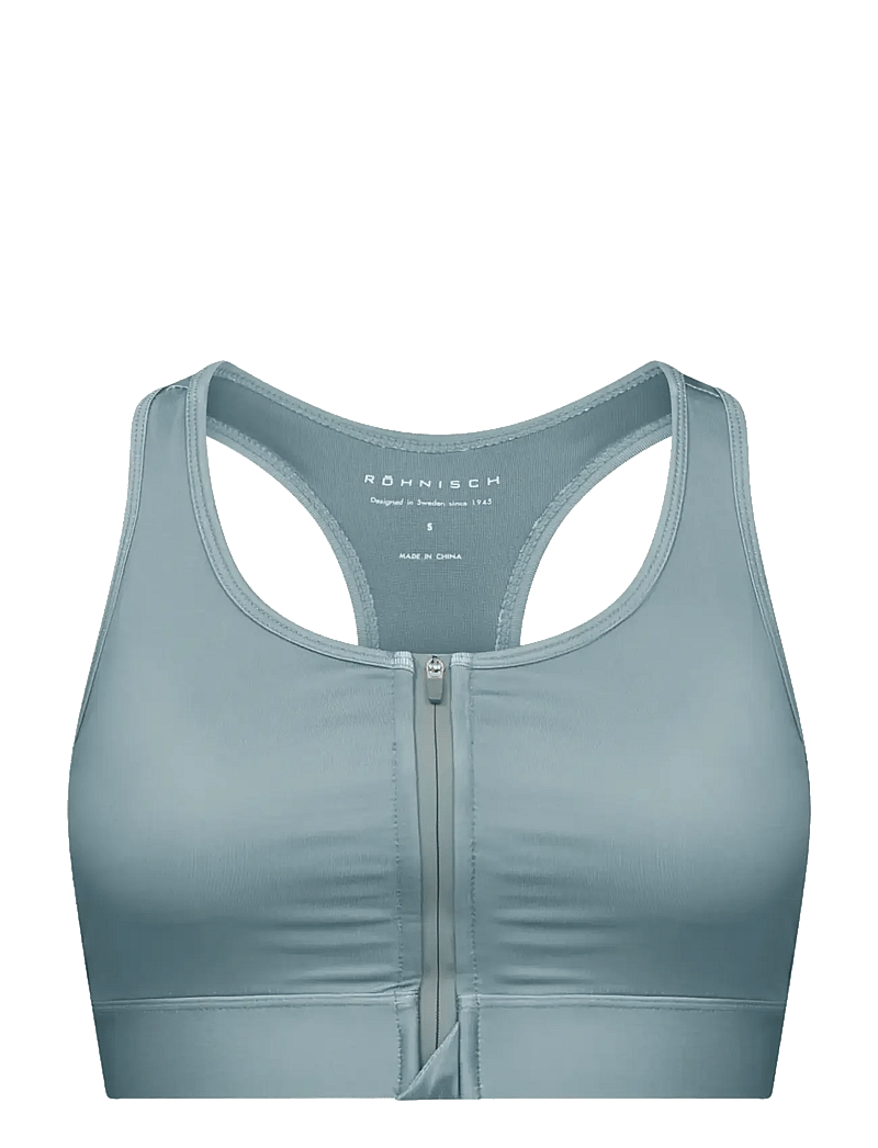 Röhnisch - Essential Zip Sportsbra - kõrge toestus - stormy sea - 1
