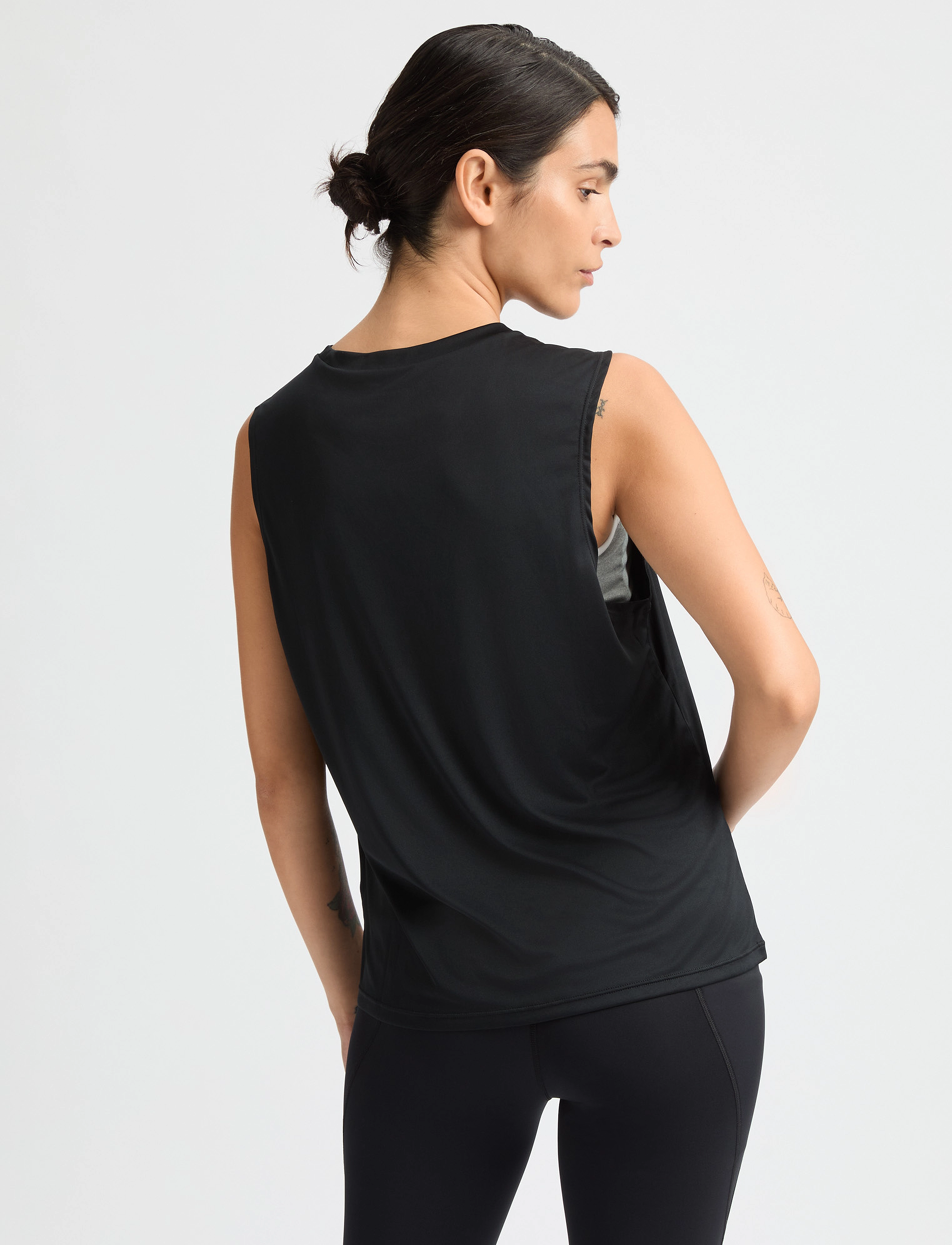 Röhnisch - Team Logo Singlet - linnen - black - 2