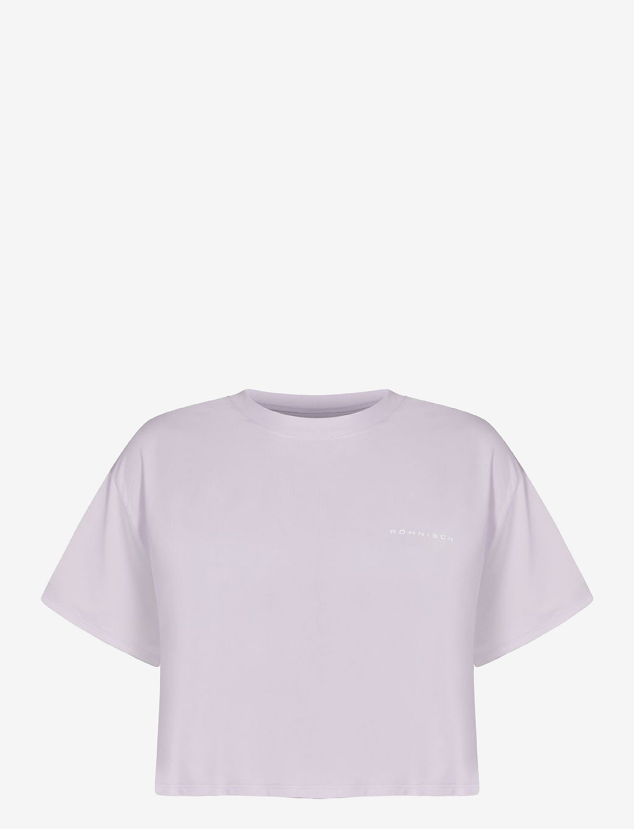 Röhnisch - Loose Cropped Tee - lavender fog - 0
