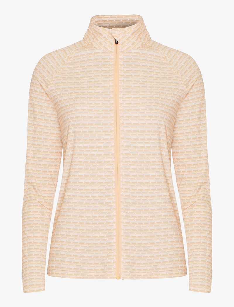 Röhnisch - Nicky Full Zip - fleece & mellanlager - monogram peach - 1