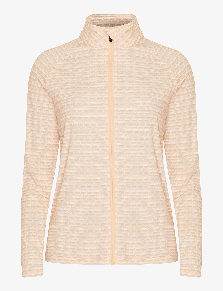 Röhnisch - Nicky Full Zip - Överdelar - monogram peach - 1