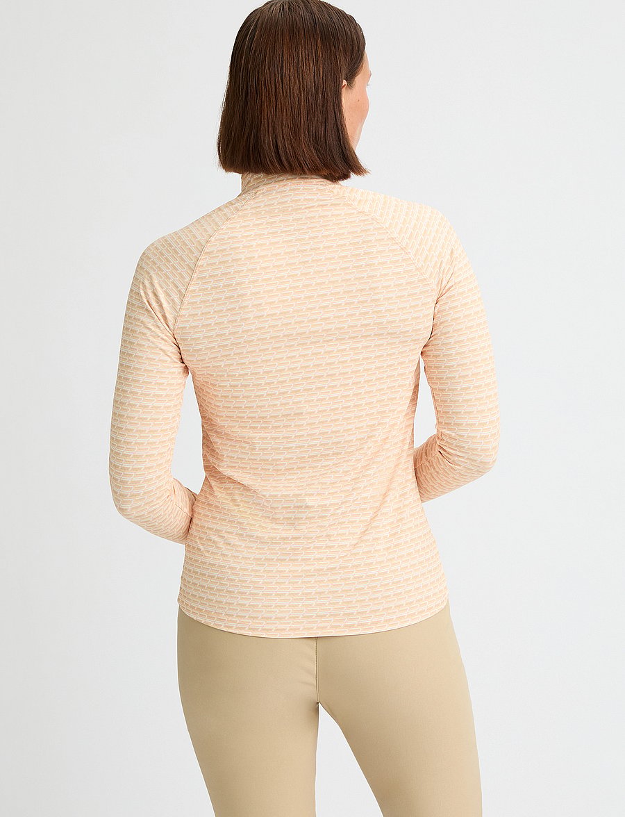 Röhnisch - Nicky Full Zip - Överdelar - monogram peach - 2