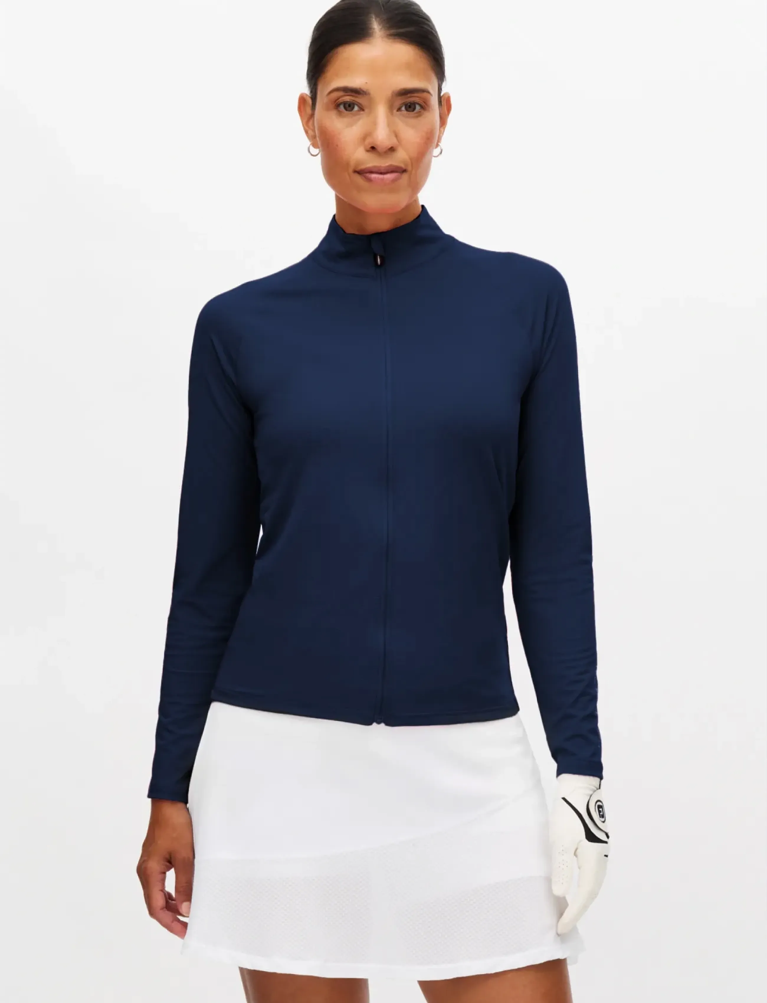 Röhnisch Nicky Full Zip, Kvinder, Fuld Lynlås Jakke, Navy, Str: XS