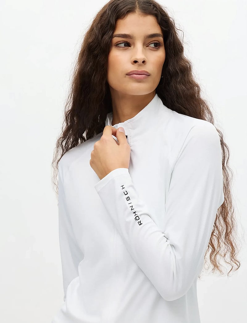Röhnisch - Nicky Full Zip - overdele - white - 4