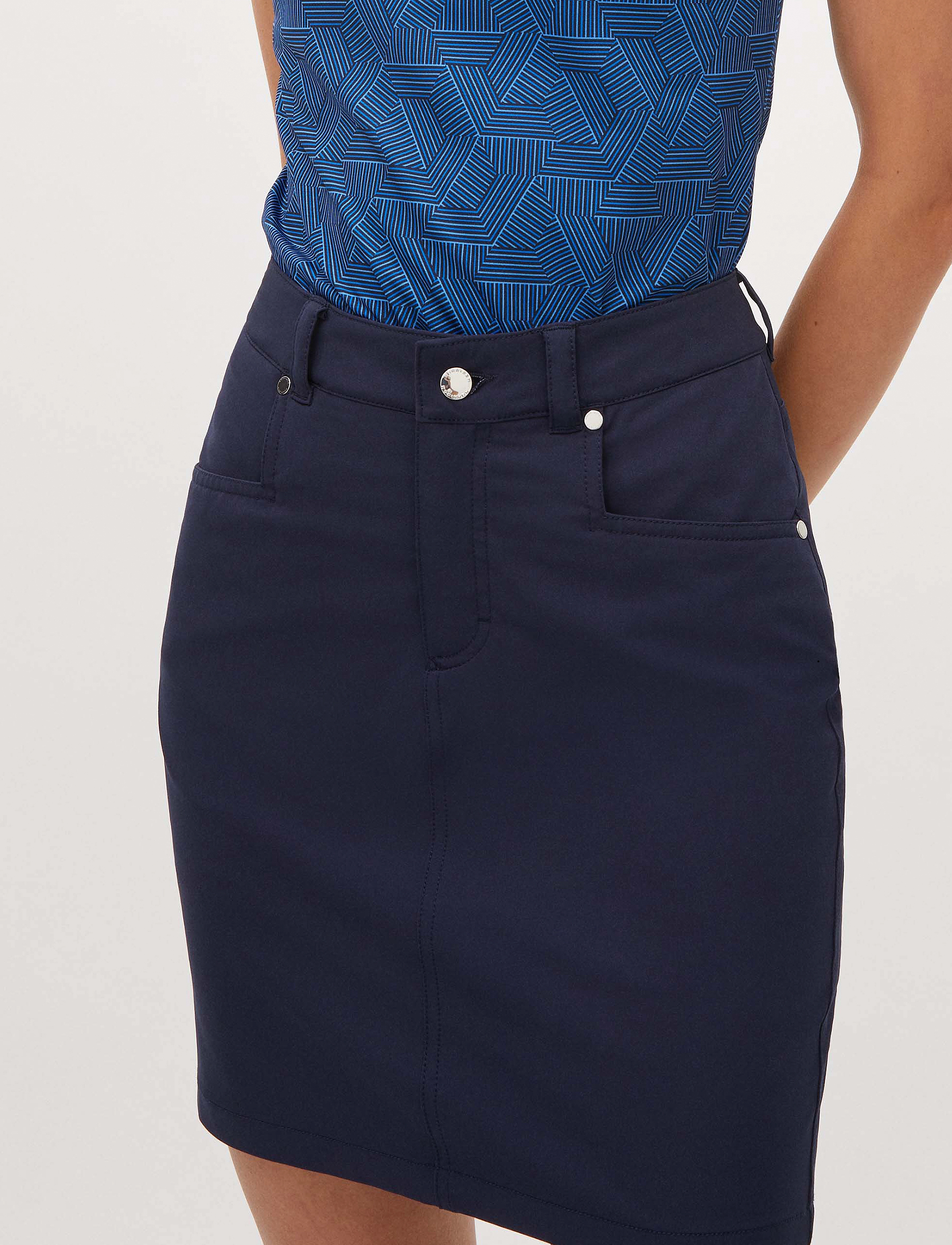 Röhnisch Lightstretch Skort, 38, Sport Kleider & Röcke, Marineblau - Skorts, Frauen