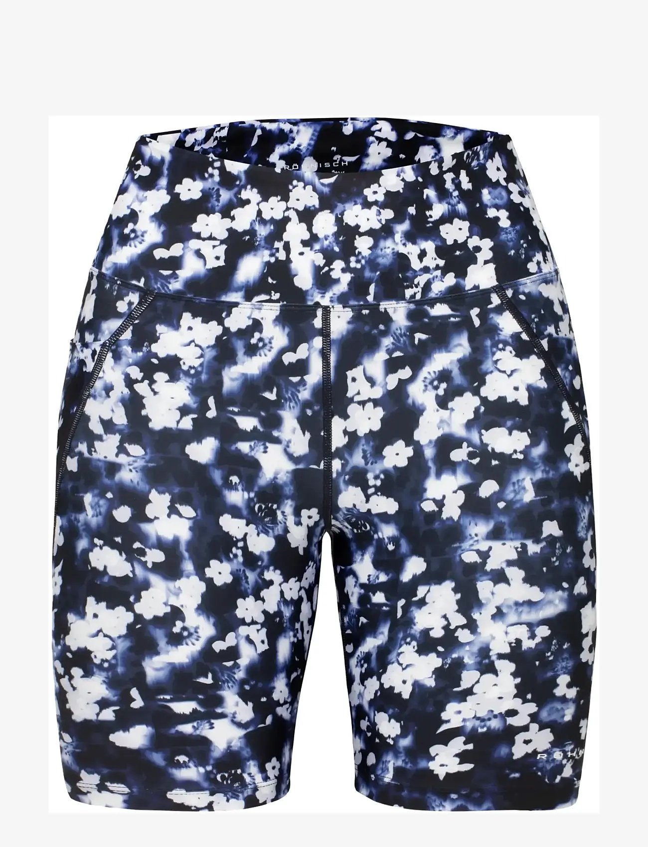 Röhnisch - Flattering Printed Bike Tights - cykelshorts - indigo bloom - 0