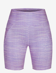 Röhnisch - Flattering Printed Bike Tights - sports shorts - zigzag purple - 0