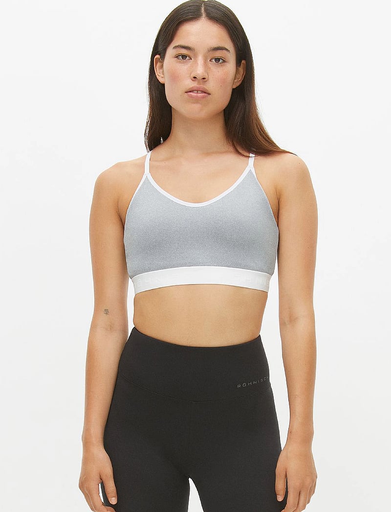 Röhnisch - Sierra Strap Sportsbra - leichter halt - grey melange - 0