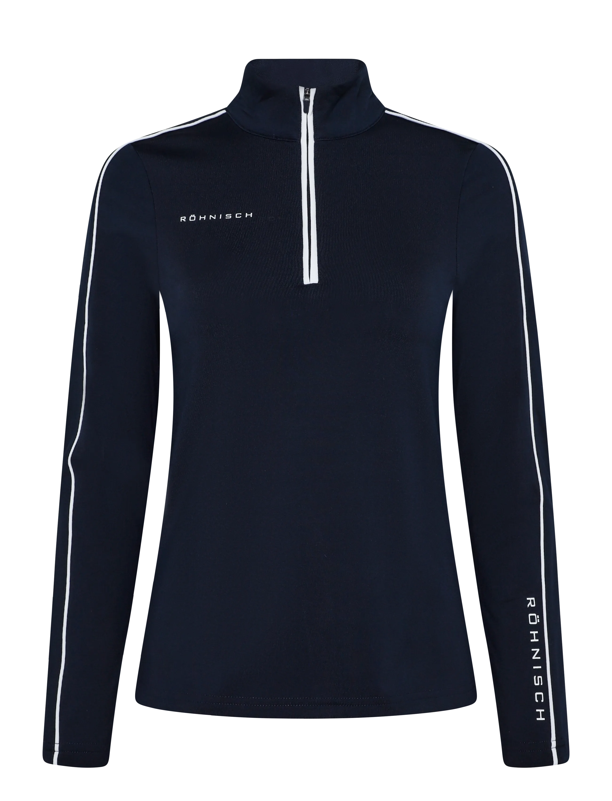 Röhnisch Amie Brushed Midlayer - Fleece og mellemlag - NAVY/NAVY / navy