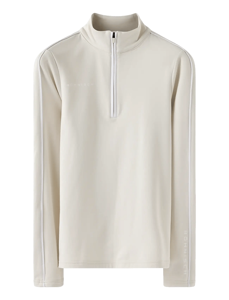 Röhnisch - Amie Brushed Midlayer - oberteile - tofu - 1