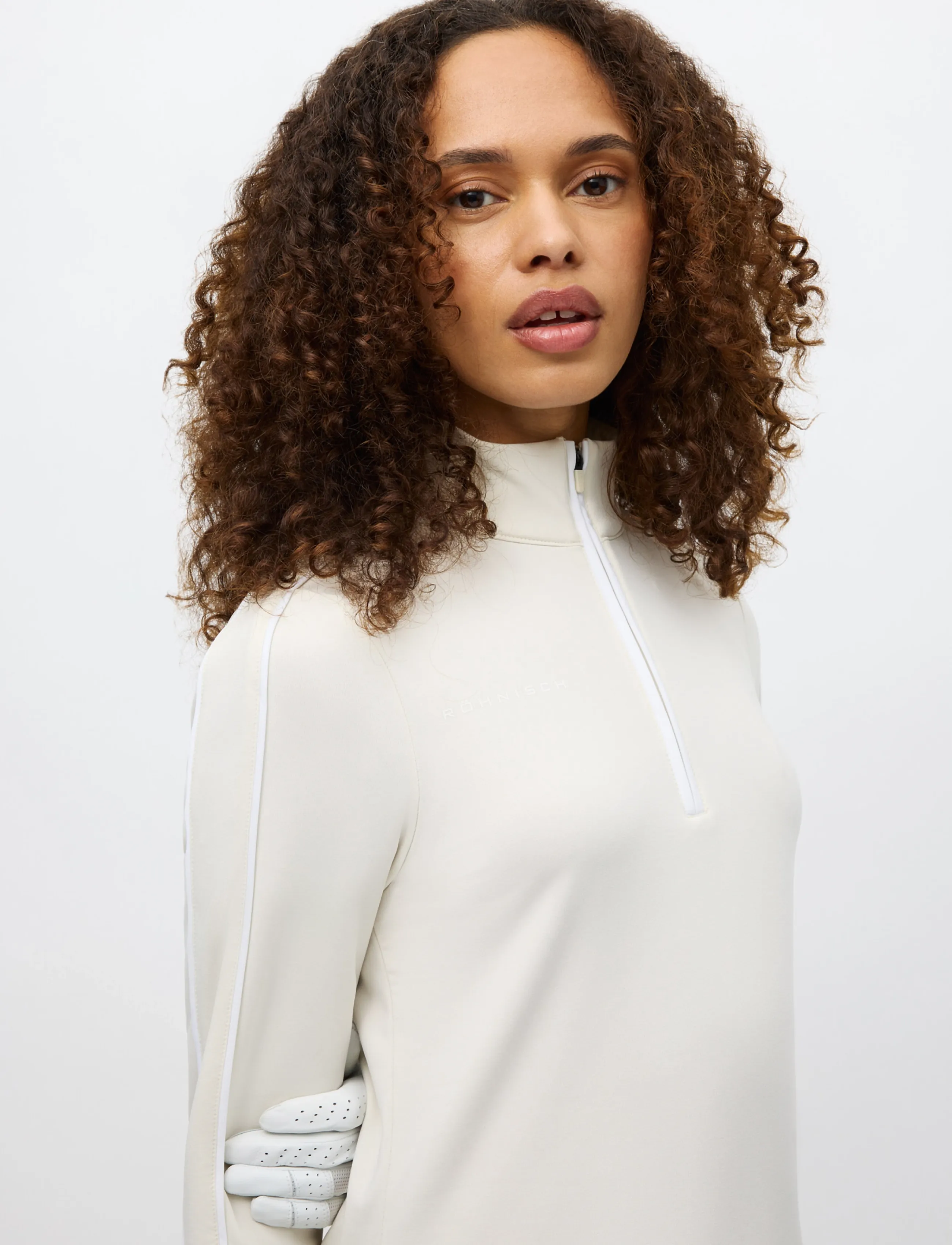 Röhnisch - Amie Brushed Midlayer - herbstersparnisse - tofu - 2