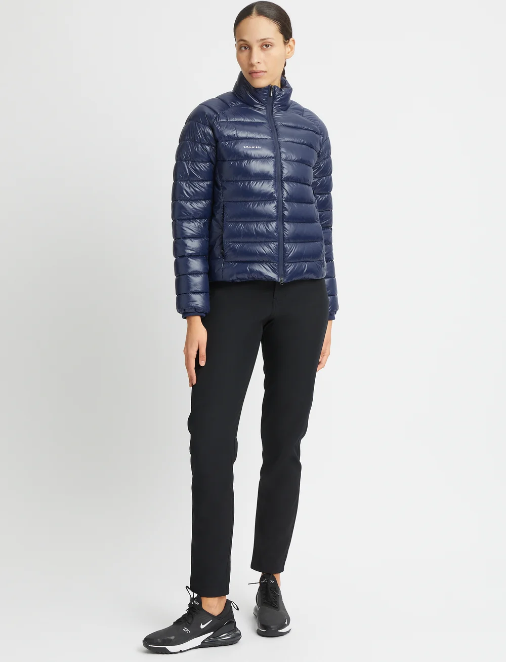 Röhnisch - Airlite Golf Padded Jacket - dunjakker - navy - 3