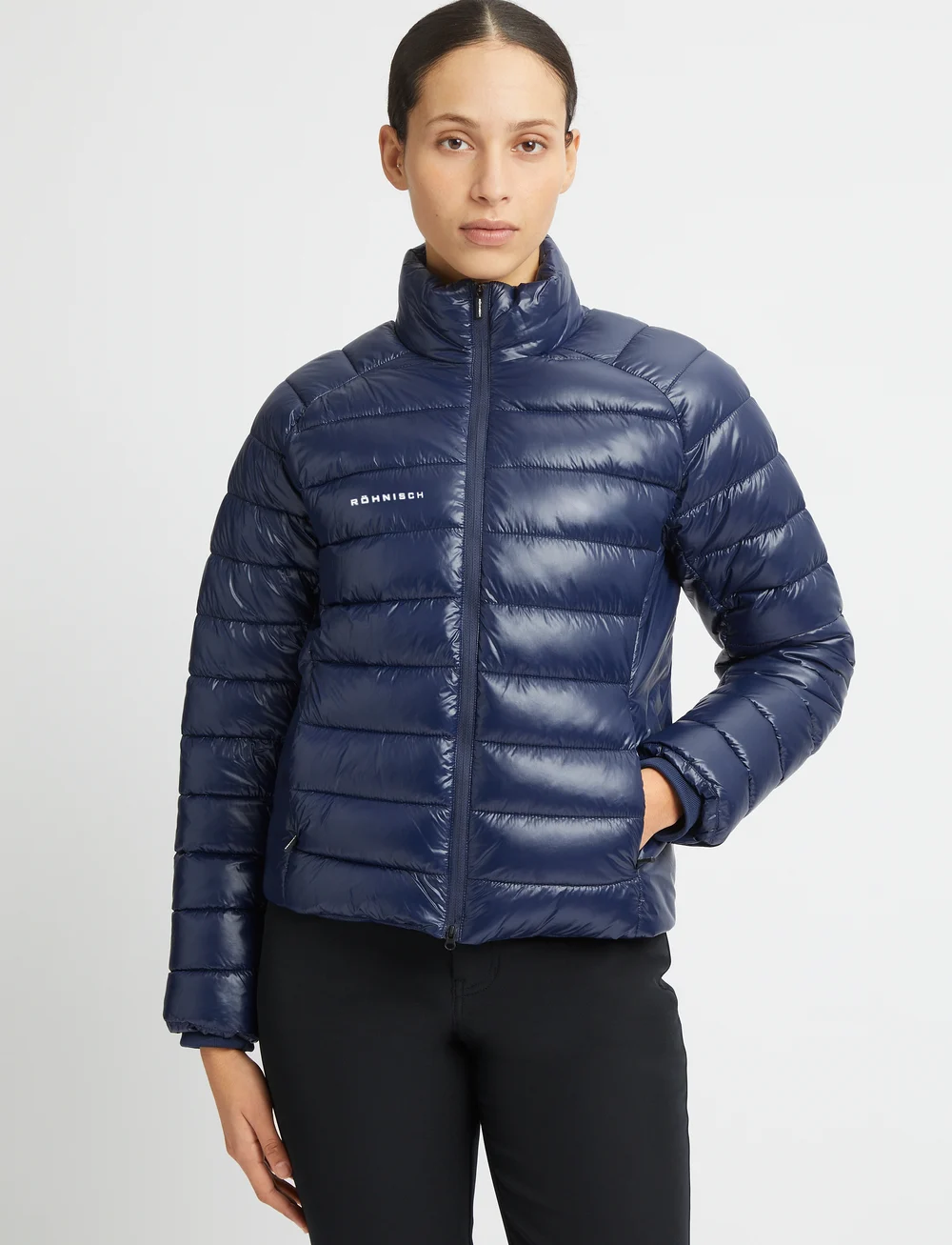 Röhnisch - Airlite Golf Padded Jacket - dunjakker - navy - 4