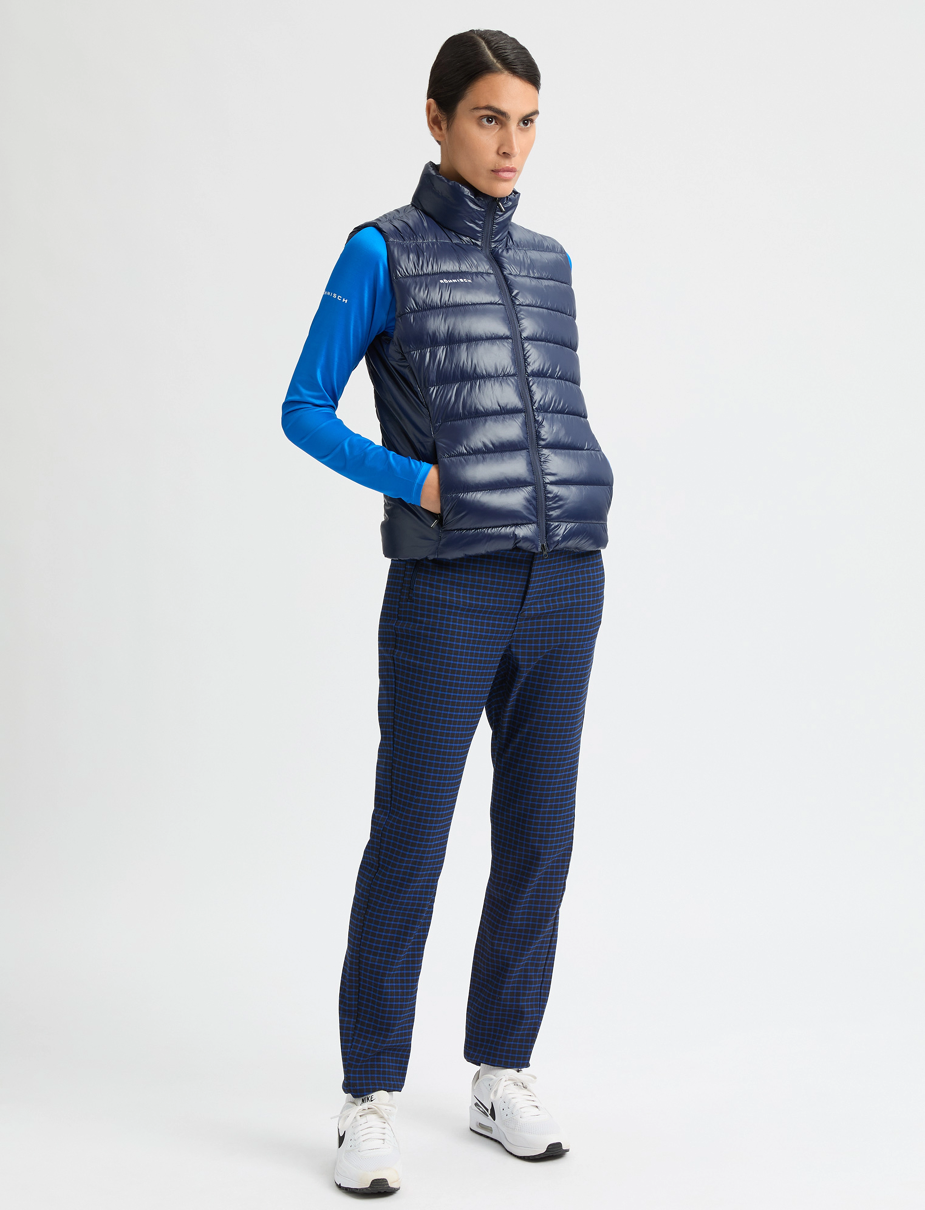 Röhnisch - Airlite Golf Padded Vest - outerwear - navy - 3