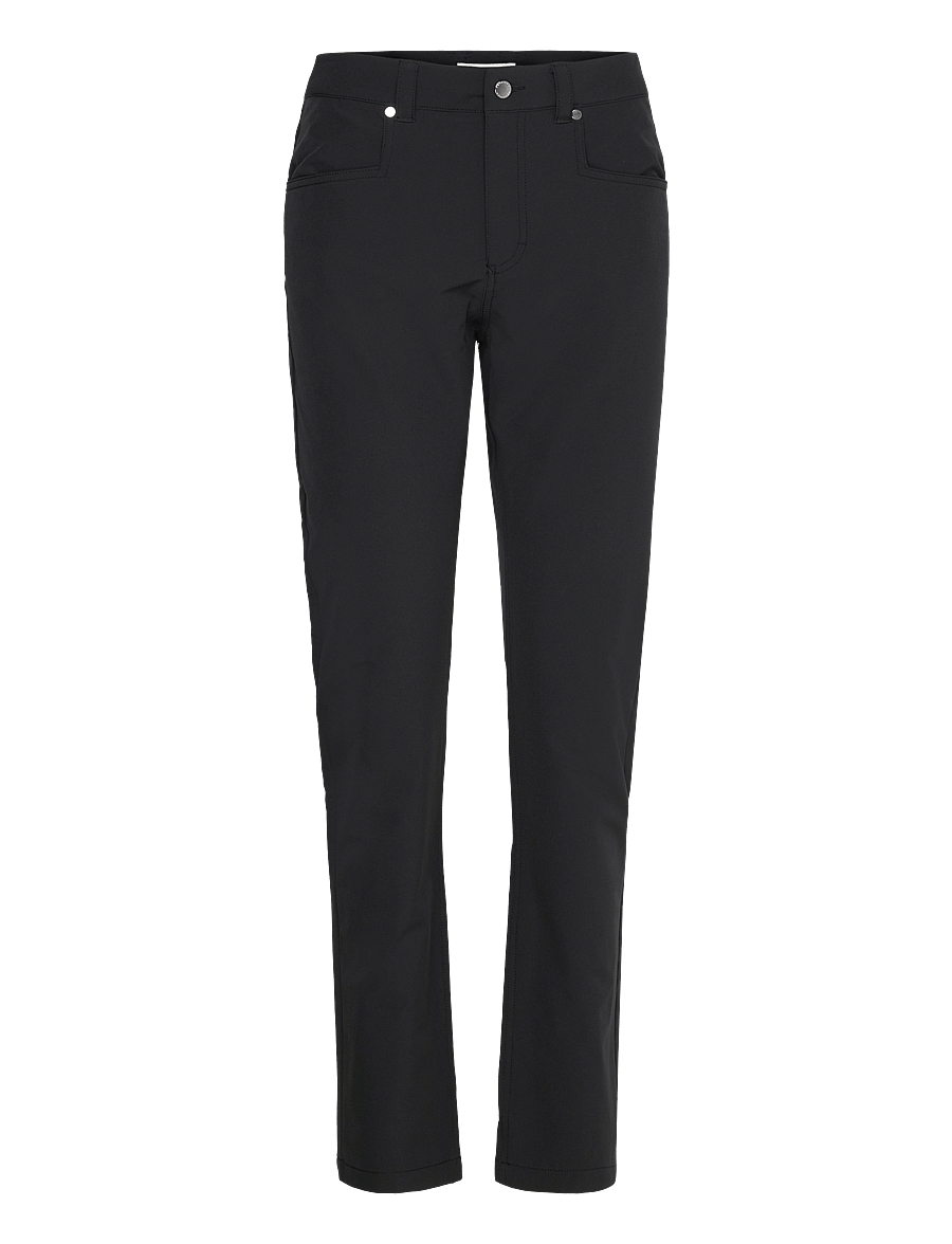 Röhnisch - Chie Brushed Pant - golfhousut - black - 1