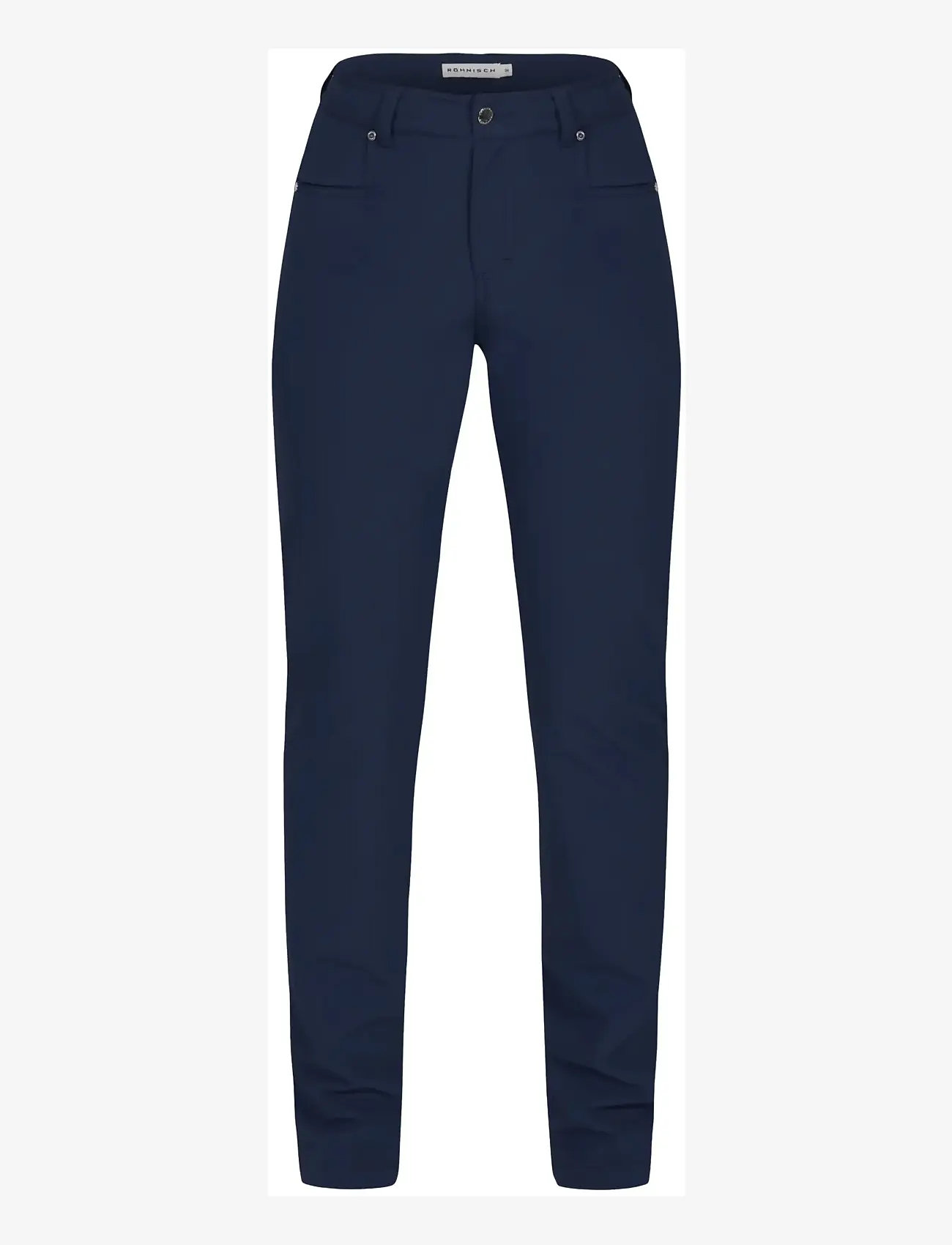 Röhnisch - Chie Brushed Pant - golfhosen - navy - 0