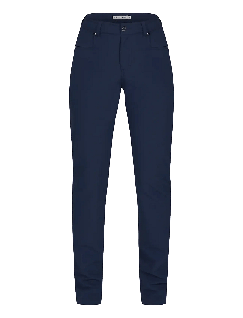 Röhnisch - Chie Brushed Pant - golfbukser - navy - 0