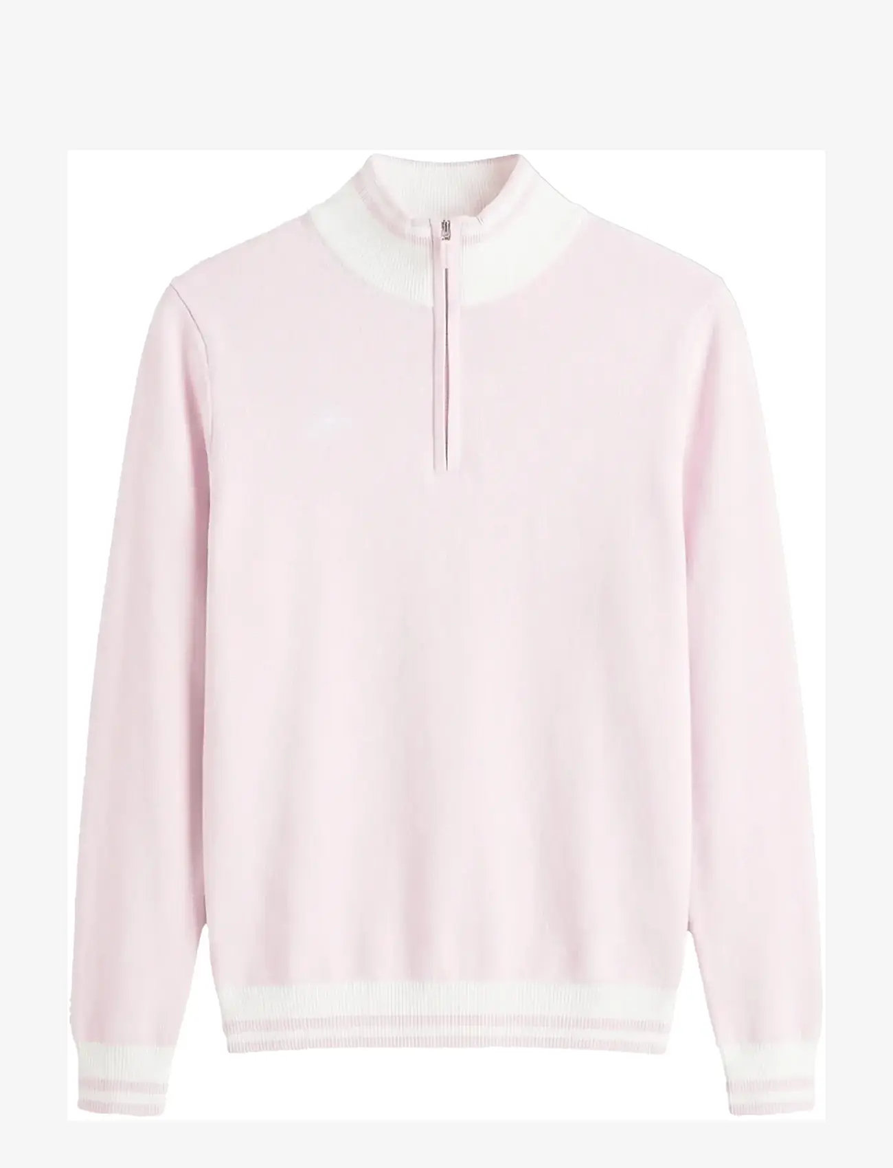 Röhnisch - Kora Knitted Half Zip - sweatshirts - cradle pink - 1