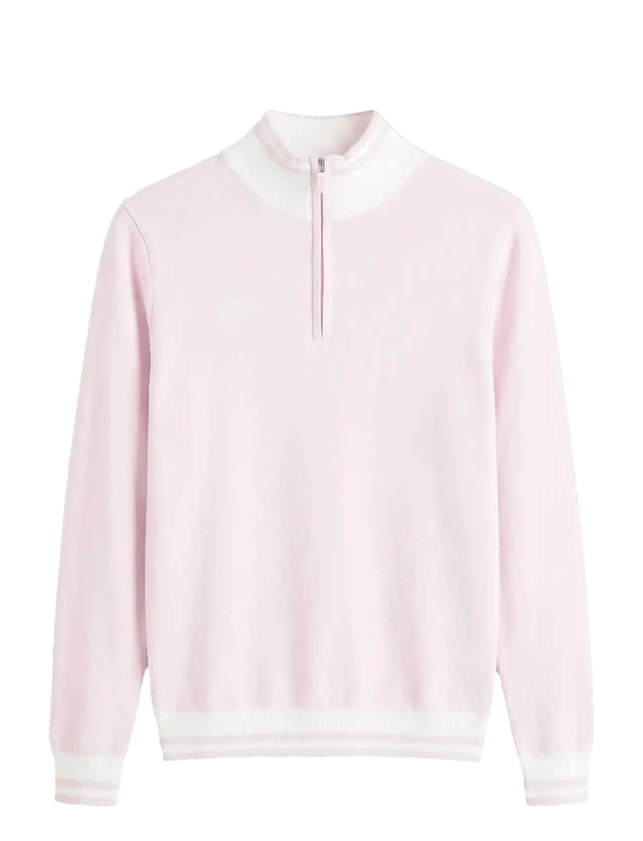 Kora Knitted Half Zip - CRADLE PINK