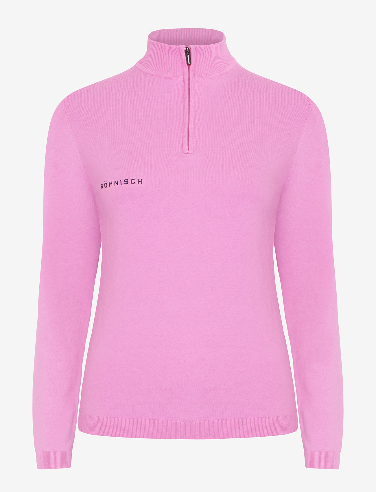 Röhnisch - Kora Knitted Half Zip - sweatshirts - fuchsia pink - 1