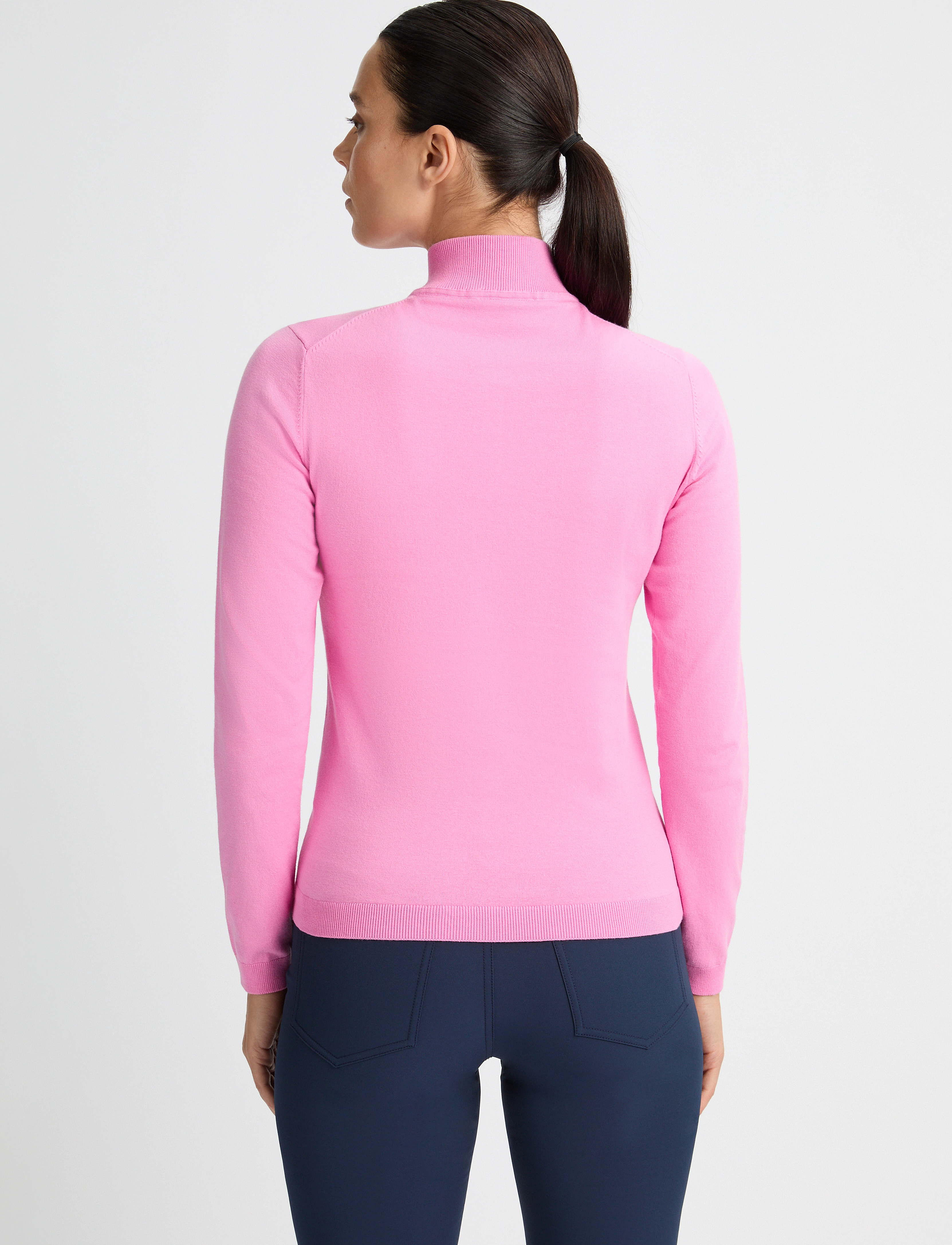 Röhnisch - Kora Knitted Half Zip - dressipluusid ja pusad - fuchsia pink - 2
