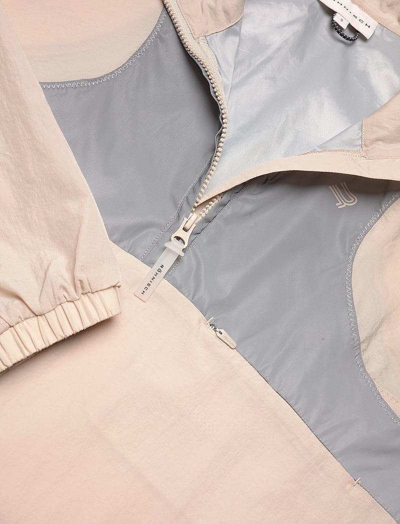Röhnisch - Shine Block Anorak - anoraks - peyote beige - 4