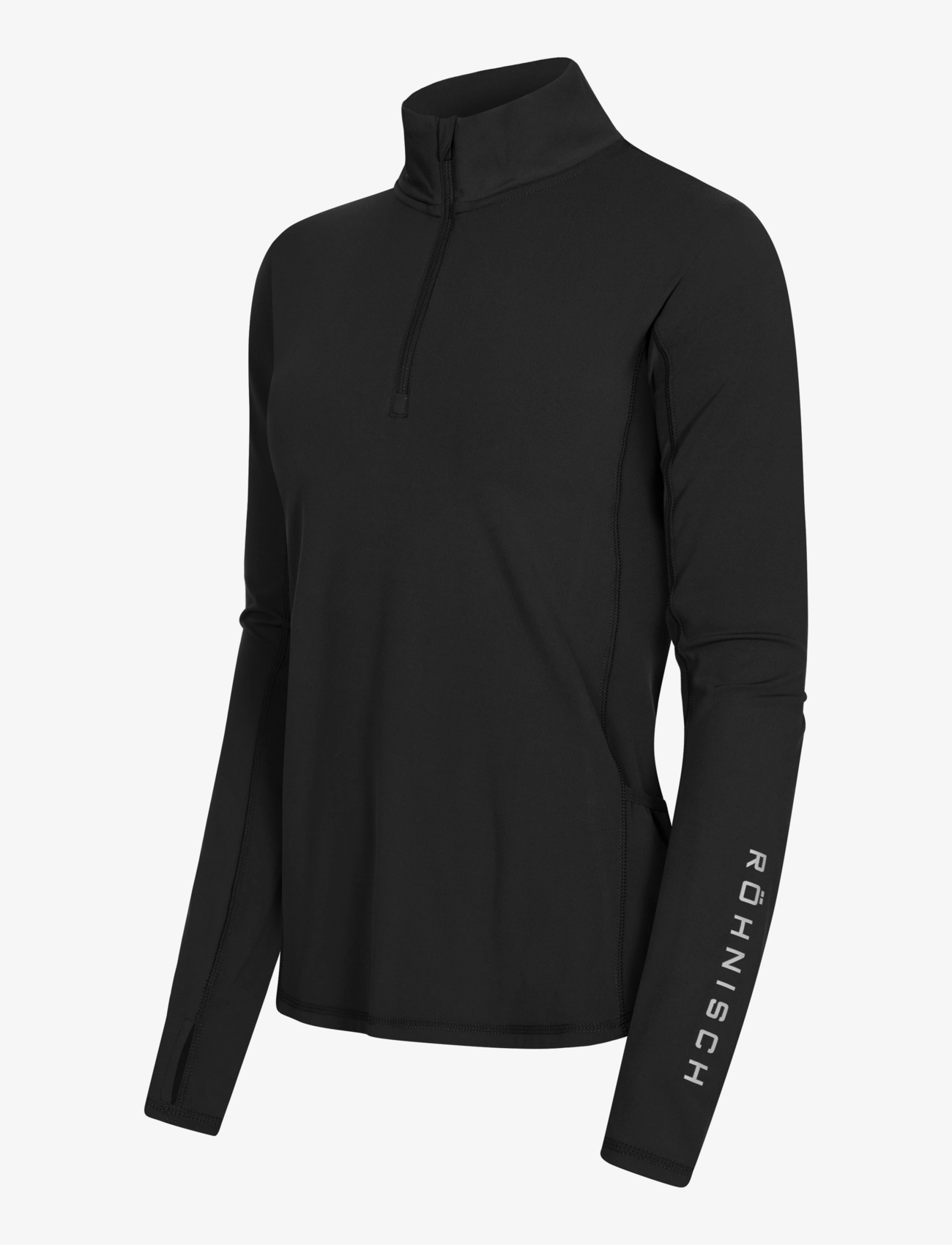 Röhnisch - Warming Tech Half Zip - mellomlagsjakker - black - 1