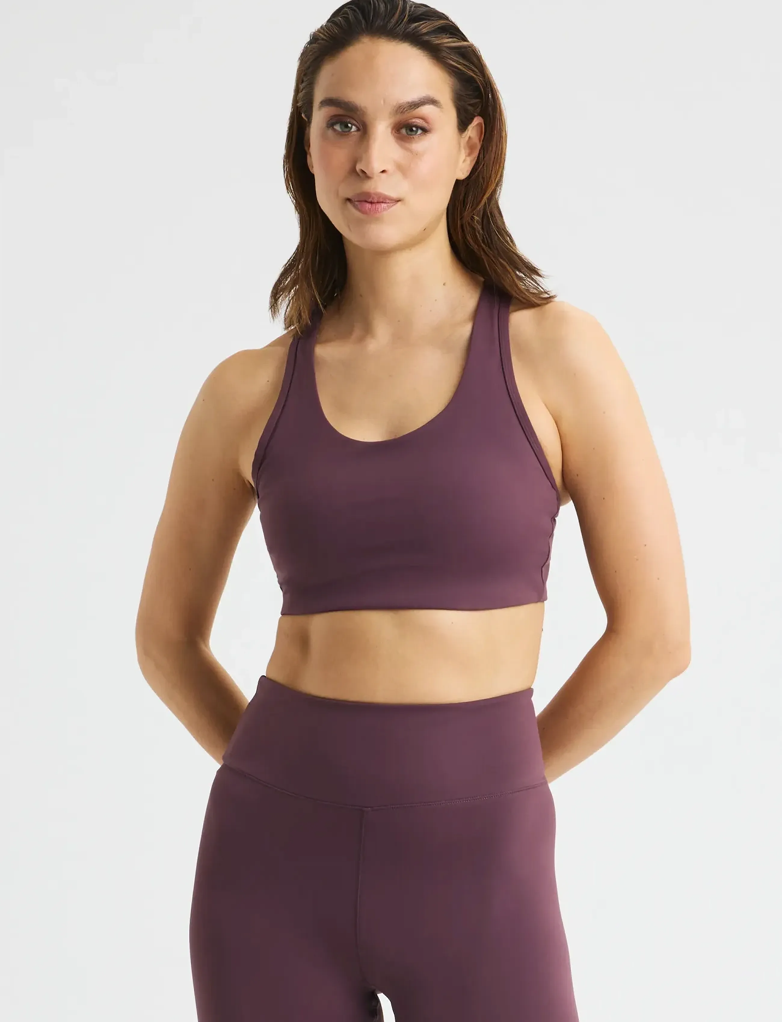 Röhnisch Legacy Sportsbra, L, Burgundy, Sport Clothing > Sport Bras - All, Dame