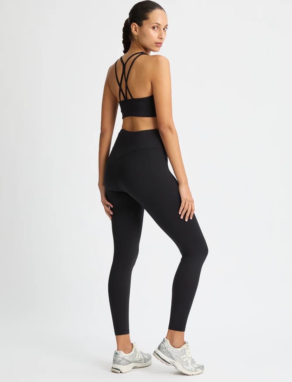 Röhnisch - Legacy High Waist Tights - treeningretuusid - black - 0