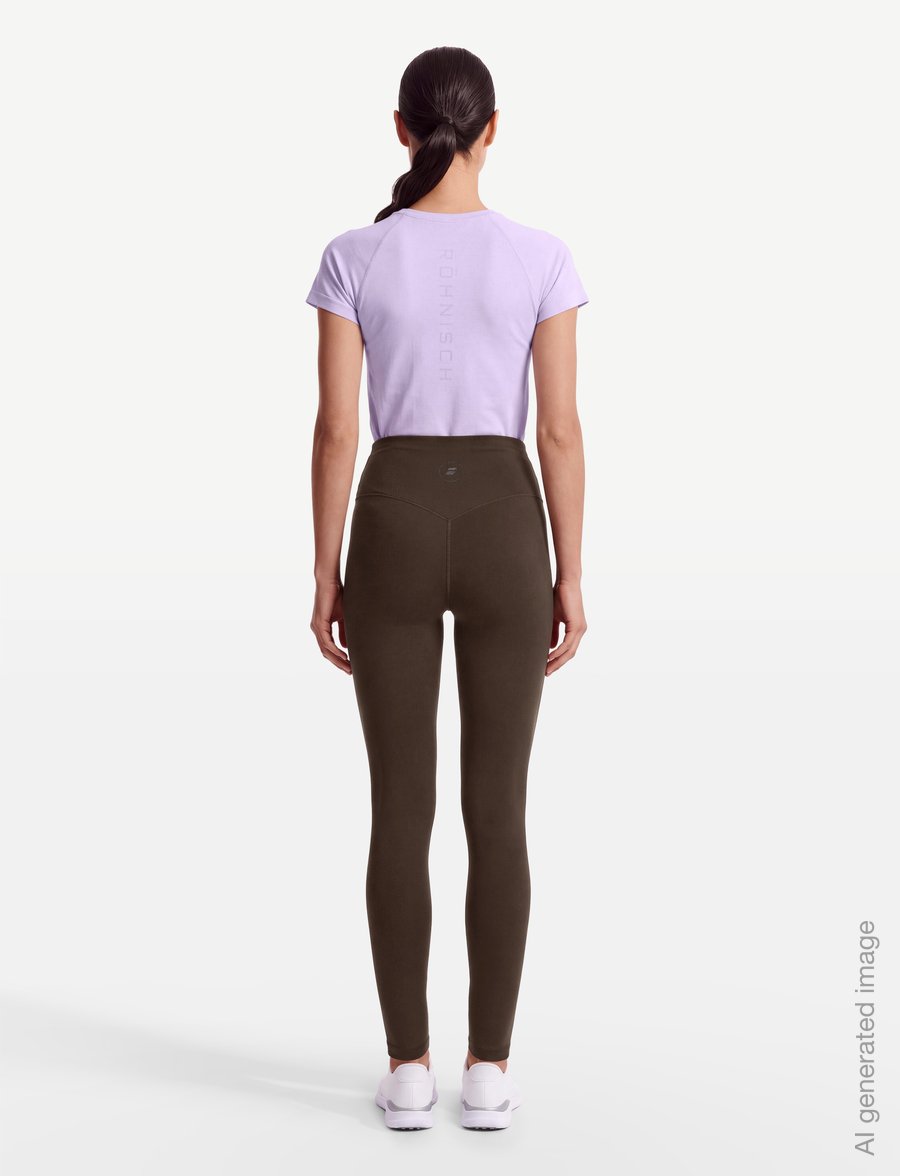 Röhnisch - Legacy High Waist Tights - volle länge - java - 4