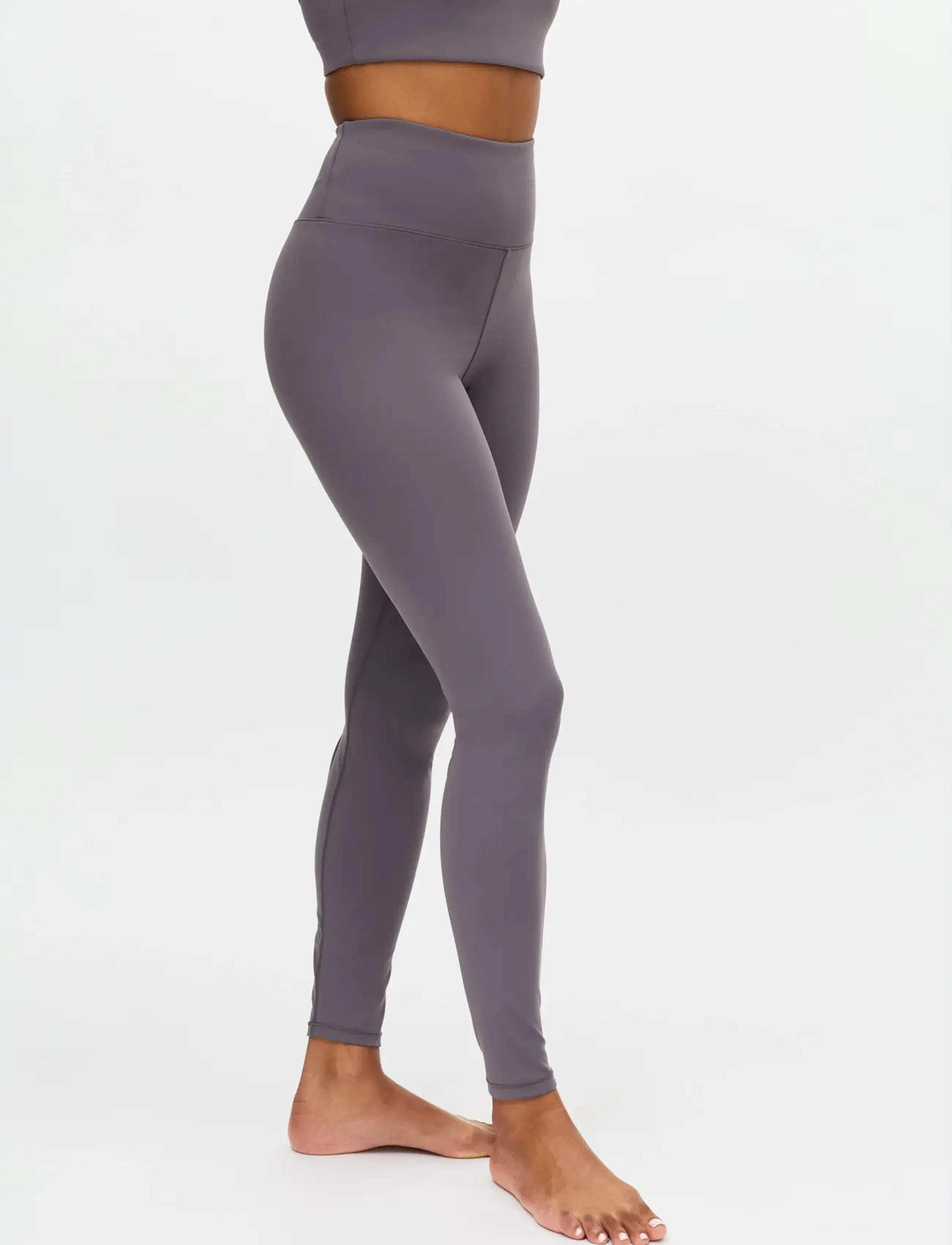 Röhnisch - Legacy High Waist Tights - fuld længde - smoky lavendel - 4