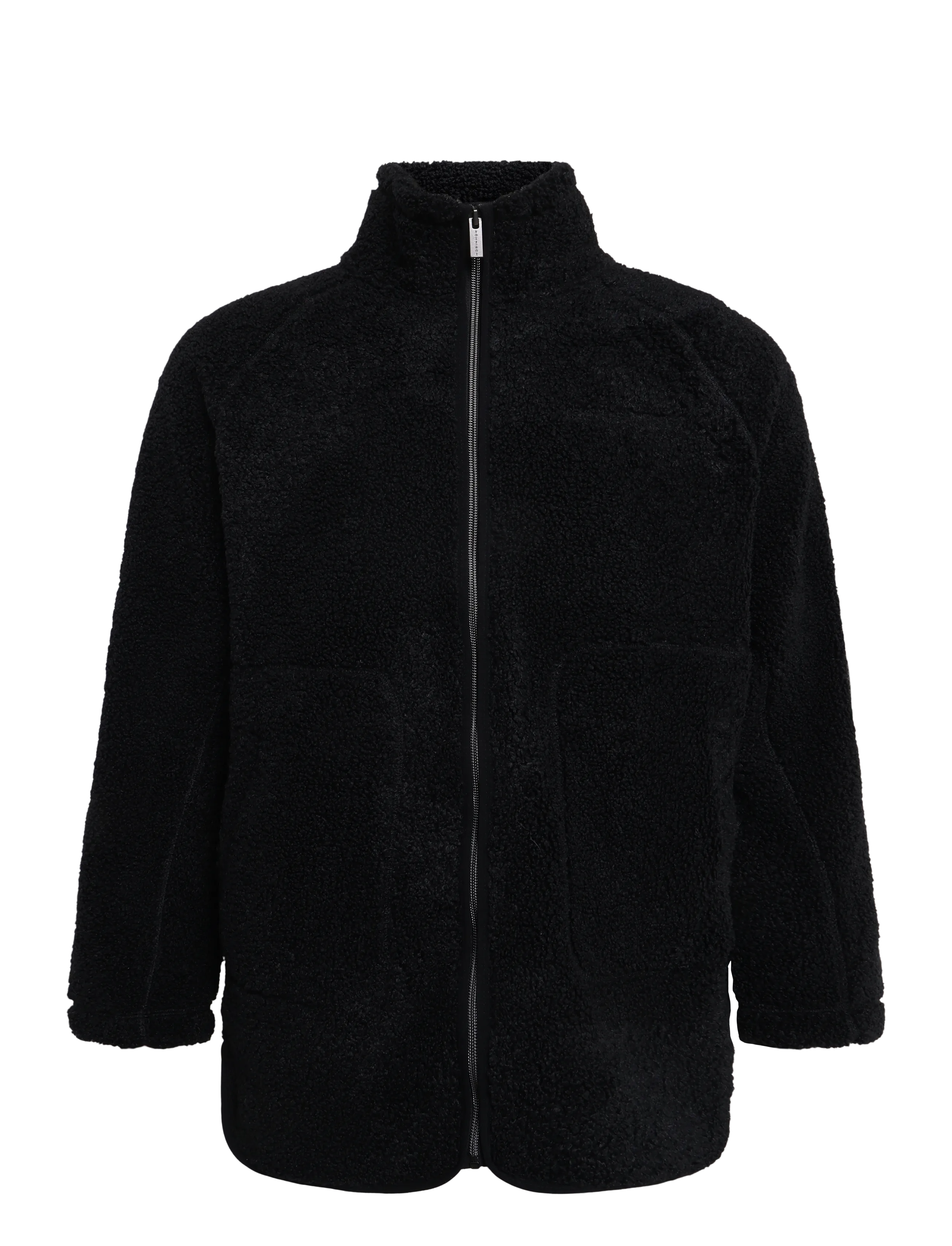 Röhnisch Cloud Pile Jacket - Tøj - BLACK / black